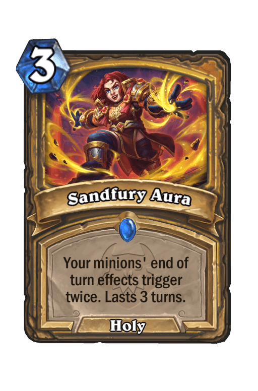 Sandfury Aura