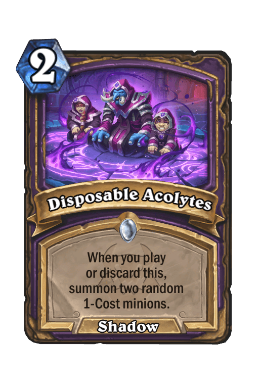 Disposable Acolytes