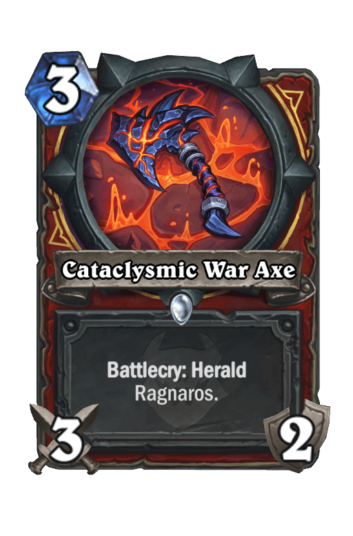 Cataclysmic War Axe