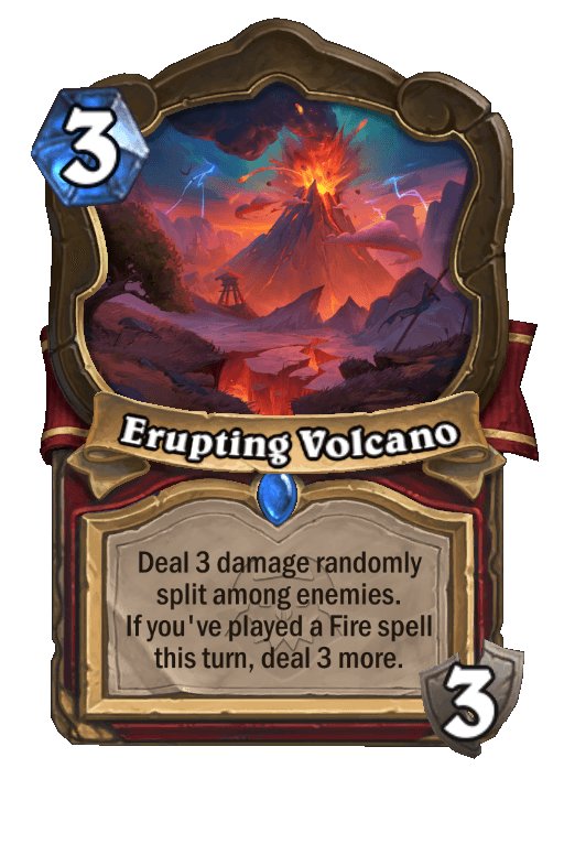 Erupting Volcano