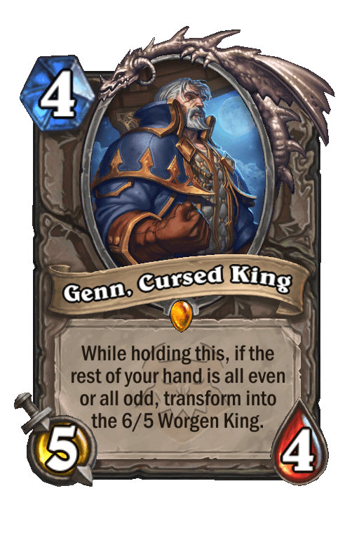 Genn, Cursed King