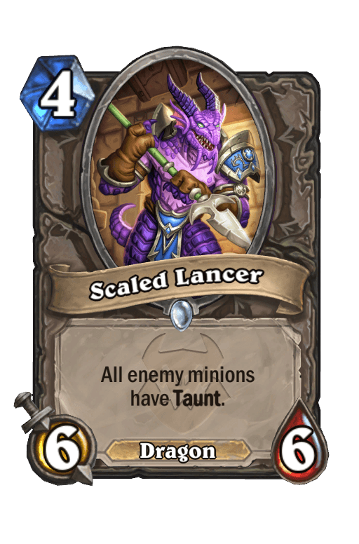 Scaled Lancer