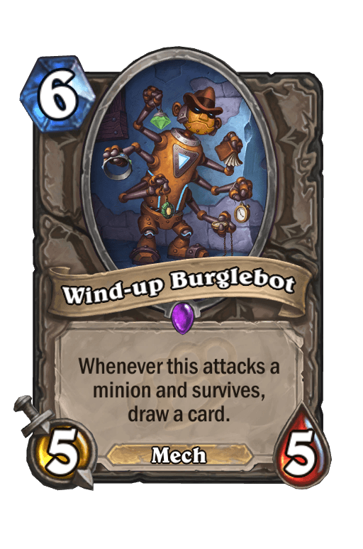 Wind-up Burglebot