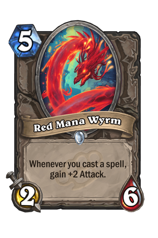 Red Mana Wyrm