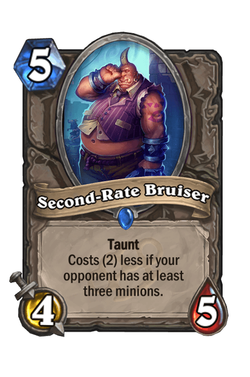 Second-Rate Bruiser