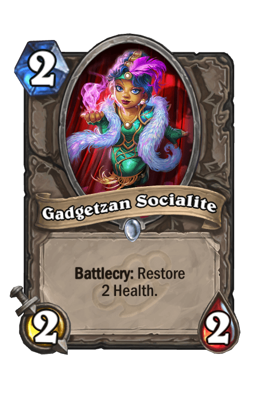 Gadgetzan Socialite
