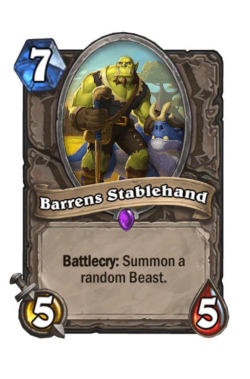 Barrens Stablehand