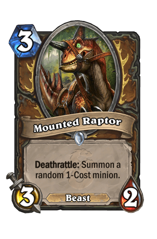 Mounted Raptor