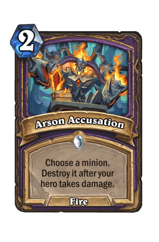 Arson Accusation