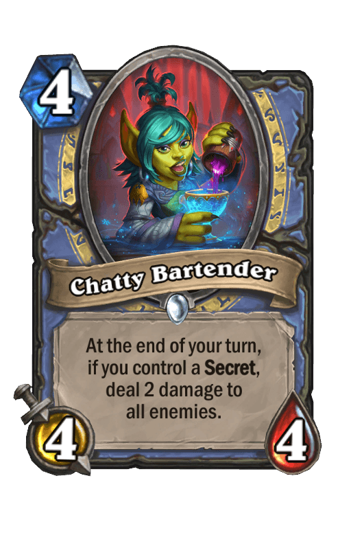 Chatty Bartender