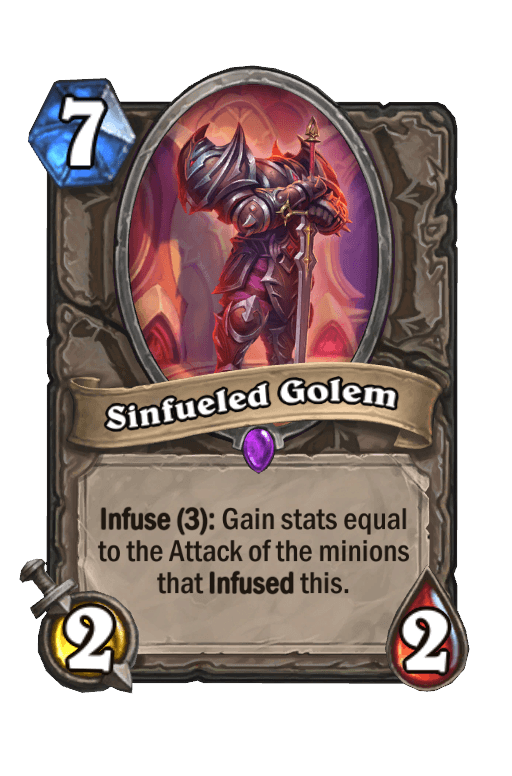 Sinfueled Golem