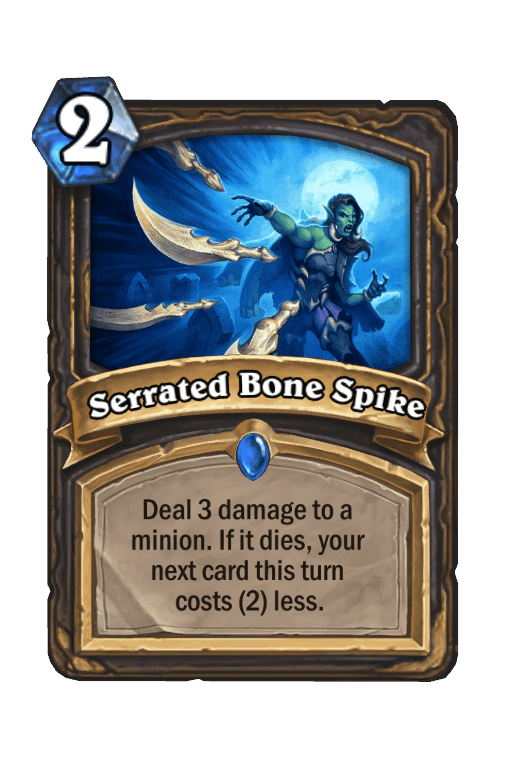 Serrated Bone Spike