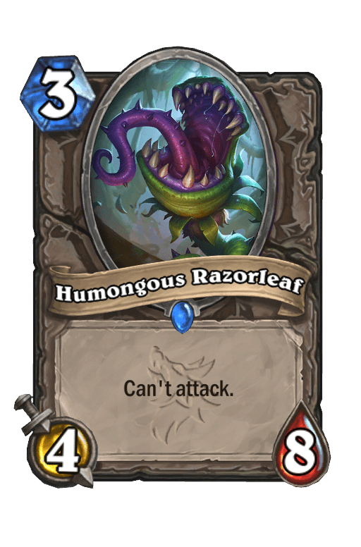 Humongous Razorleaf