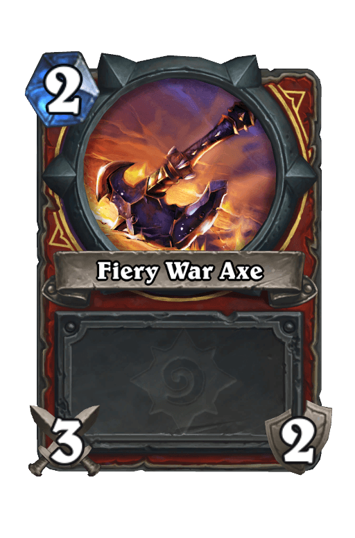 Fiery War Axe