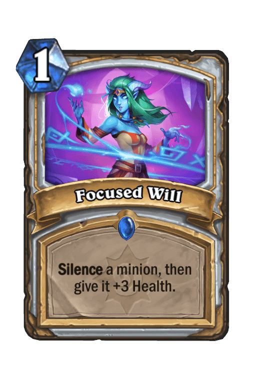 Focused Will