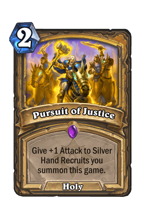 Pursuit of Justice