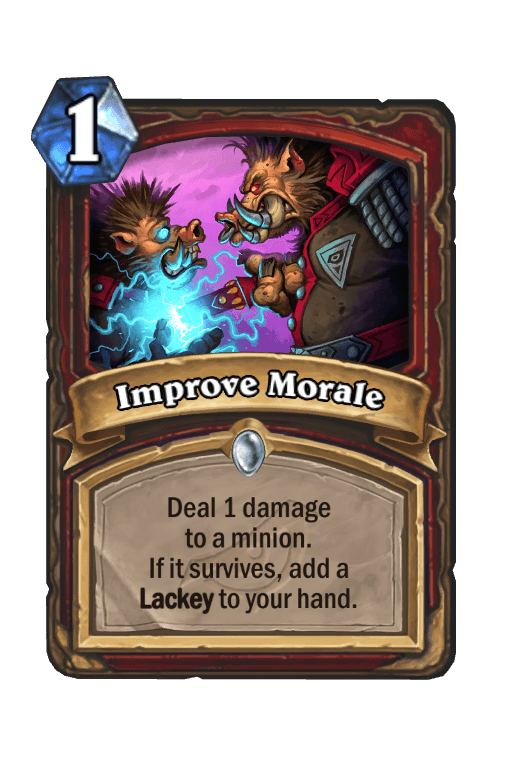Improve Morale