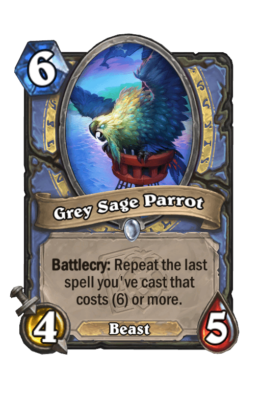 Grey Sage Parrot