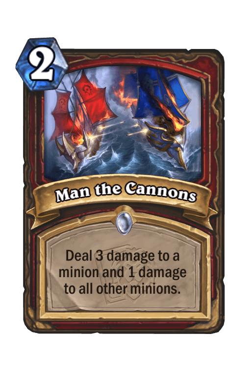 Man the Cannons