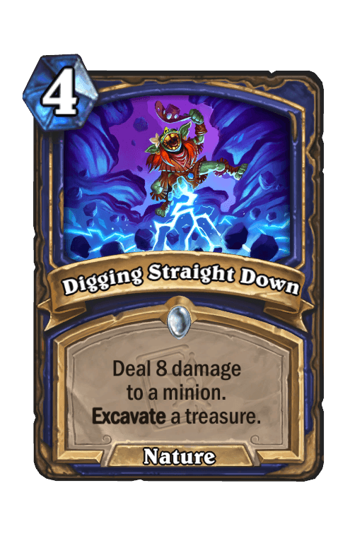 Digging Straight Down