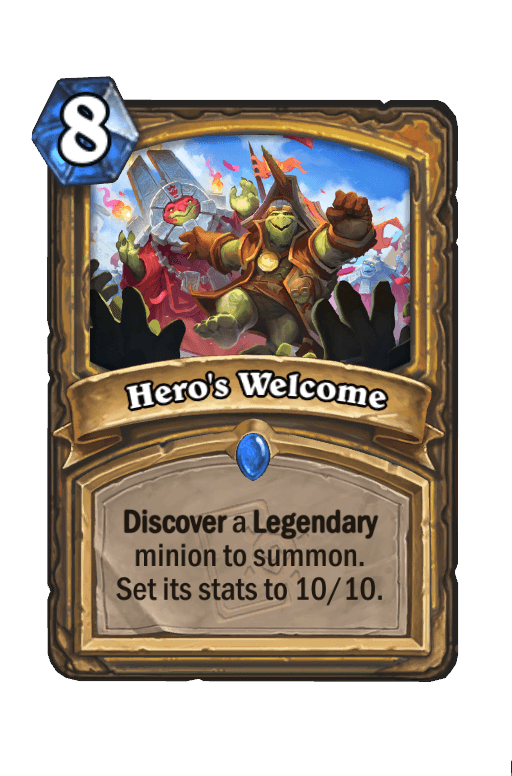 Hero's Welcome