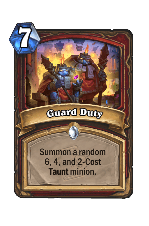 Guard Duty