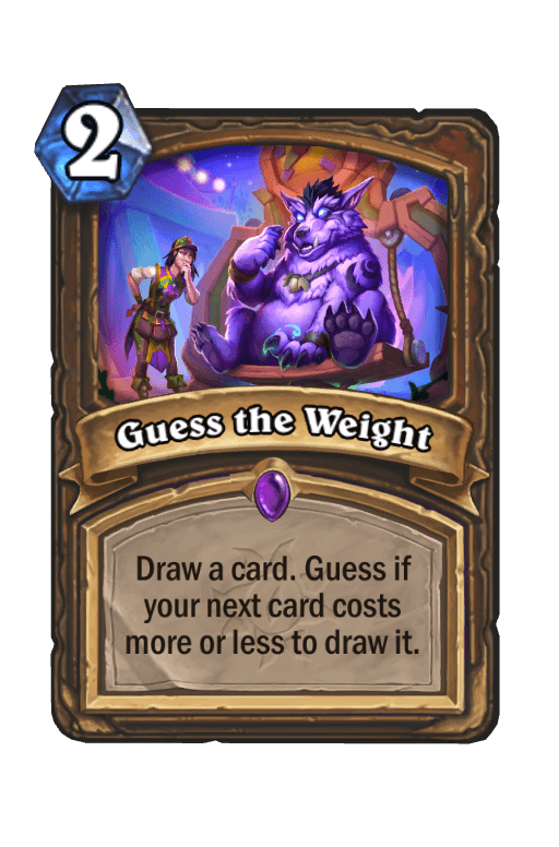 Guess the Weight