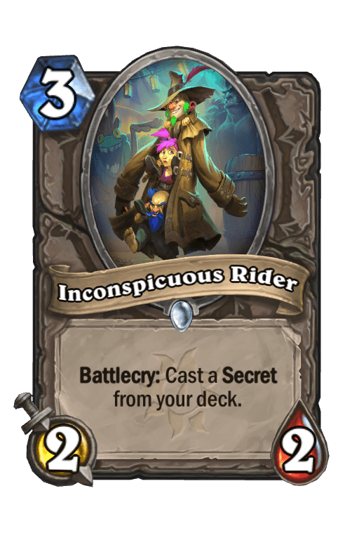 Inconspicuous Rider