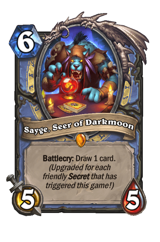 Sayge, Seer of Darkmoon