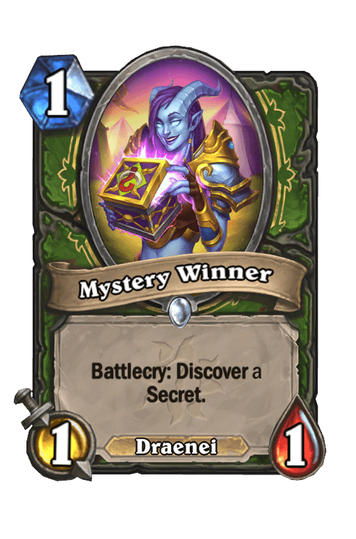 Mystery Winner