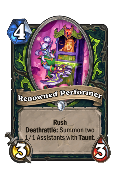 Renowned Performer