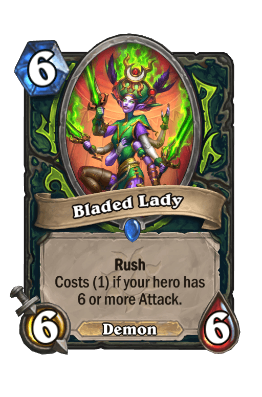 Bladed Lady