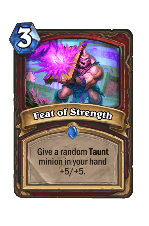 Feat of Strength