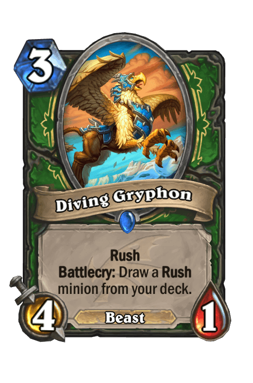 Diving Gryphon