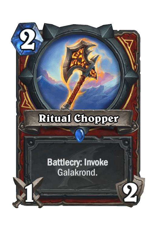 Ritual Chopper