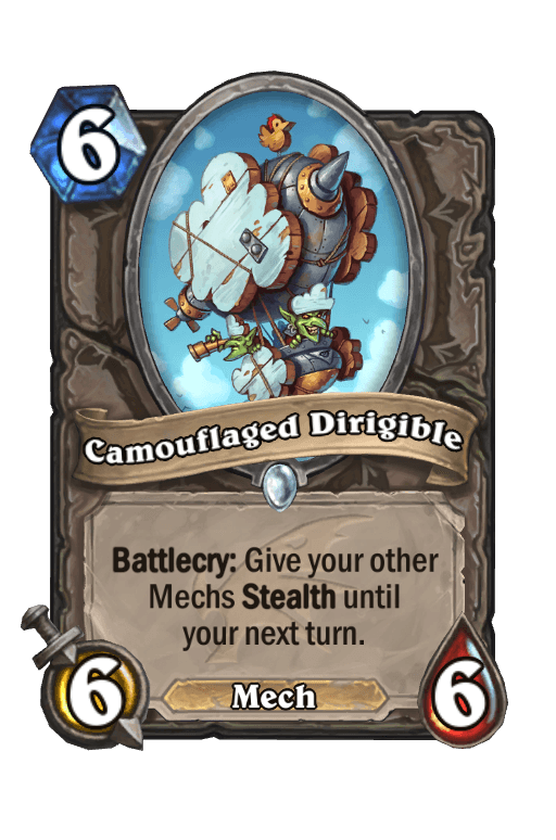 Camouflaged Dirigible