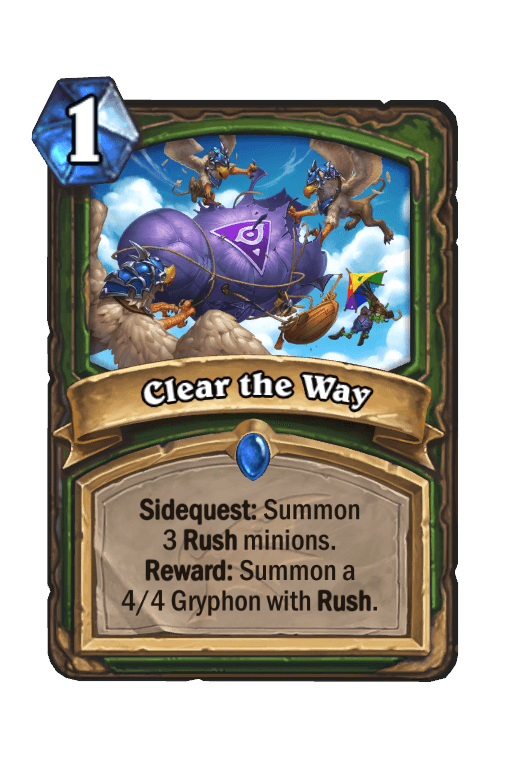 Clear the Way