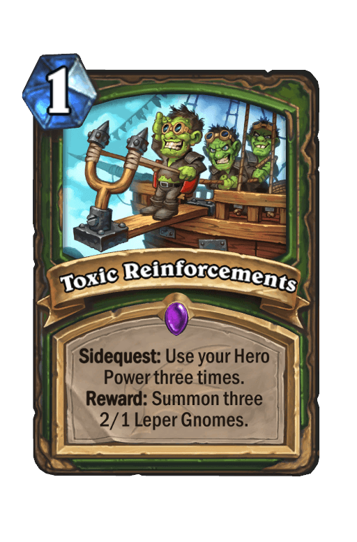 Toxic Reinforcements