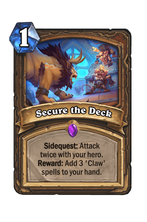 Secure the Deck