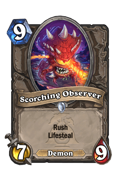 Scorching Observer
