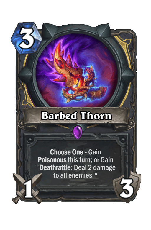 Barbed Thorn
