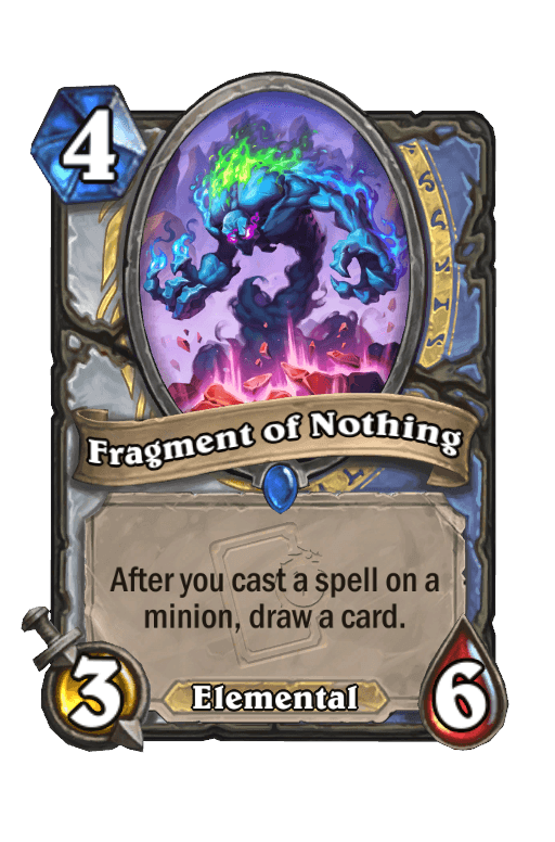 Fragment of Nothing