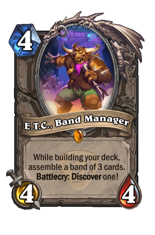 E.T.C., Band Manager