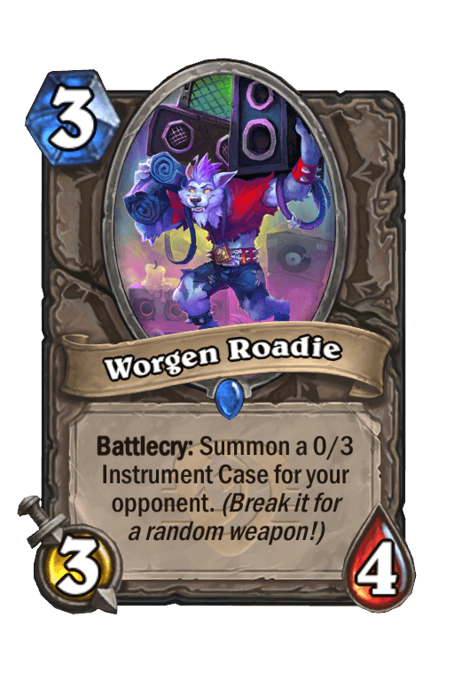 Worgen Roadie