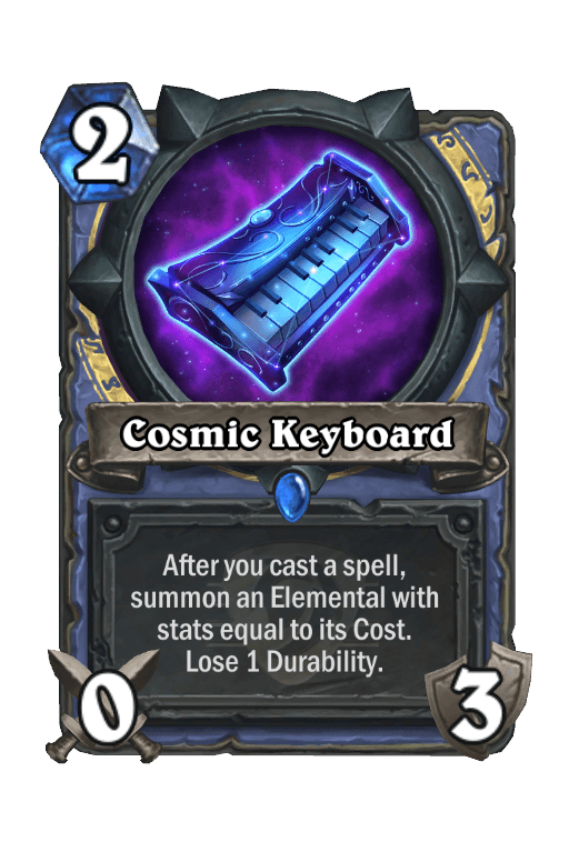 Cosmic Keyboard