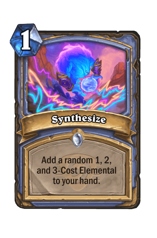 Synthesize
