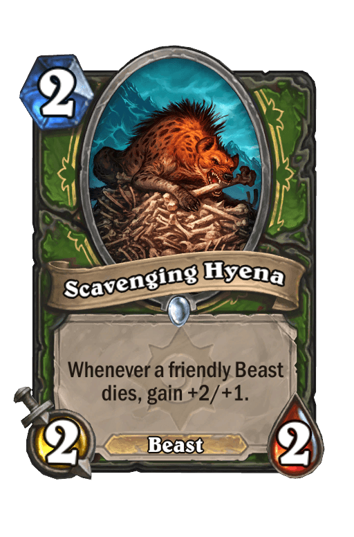 Scavenging Hyena