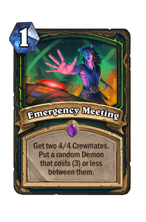 Emergency Meeting