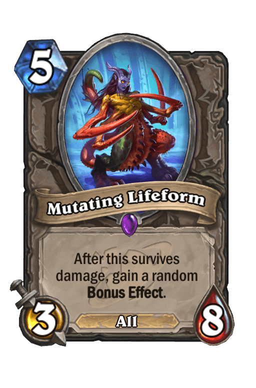 Mutating Lifeform