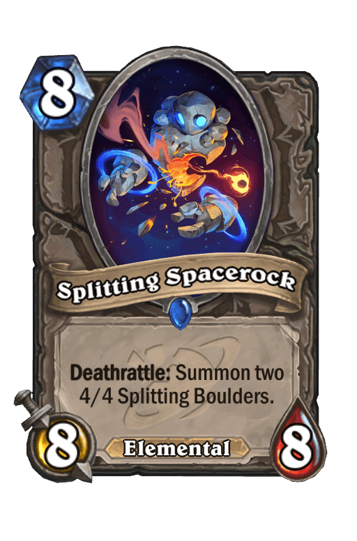 Splitting Spacerock
